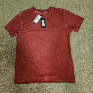 Patrick Assaraf Sublime Wash Tee Large Red